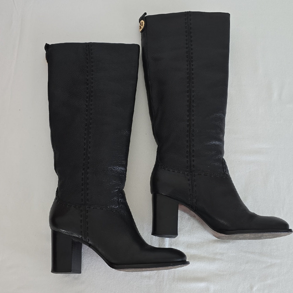 Tory Burch Black Heeled Boots